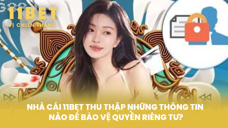 Nhà cái 11BET thu thập những thông tin nào để bảo vệ Quyền Riêng Tư?